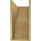 Ekena Millwork 11"W x 22"D x 22"H Classic Greensboro Rough Cedar Woodgrain TimberThane Corbel, Primed Tan CORUR11X22X22GRNRCPR - alternate 5